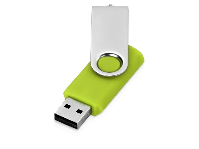 Флеш-карта USB 2.0 16 ГБ «Квебек», зеленое яблоко
