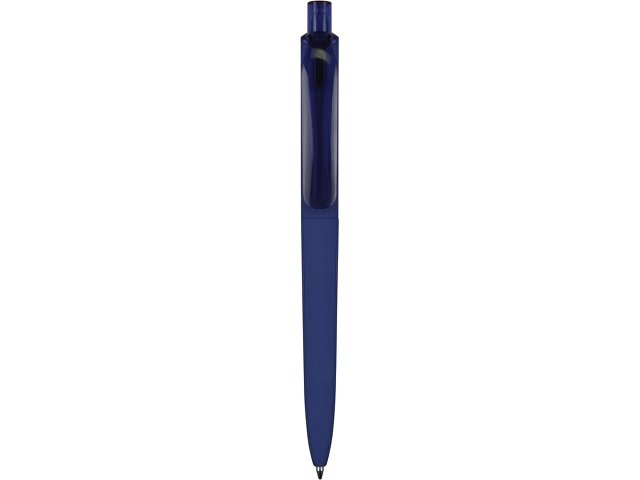 Ручка шариковая Prodir DS8 PRR "софт-тач", синий