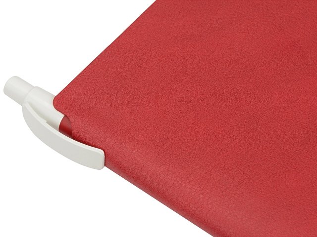 Блокнот «Notepeno» А5 с тонированными линованными страницами, красный