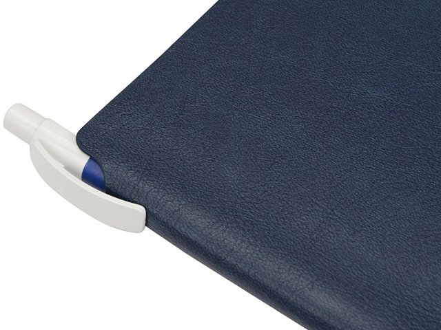 Блокнот «Notepeno» А5 с тонированными линованными страницами, темно-синий