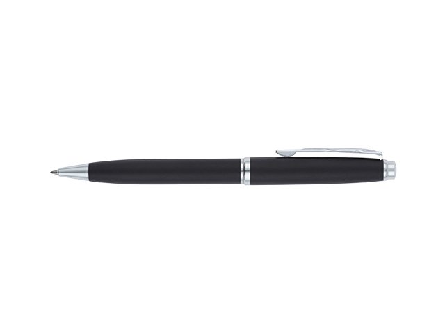 Ручка шариковая Pierre Cardin GAMME Classic с поворотным механизмом, черный матовый/серебро