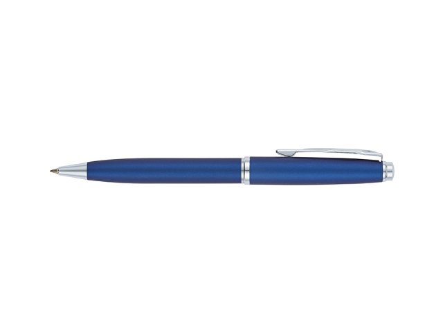 Ручка шариковая Pierre Cardin GAMME Classic с поворотным механизмом, синий матовый/серебро