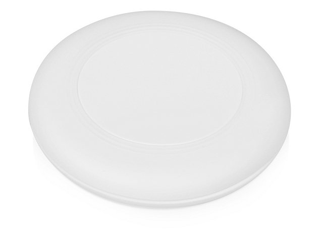 Беспроводное зарядное устройство со встроенным кабелем 2-в-1 "Disc", белый