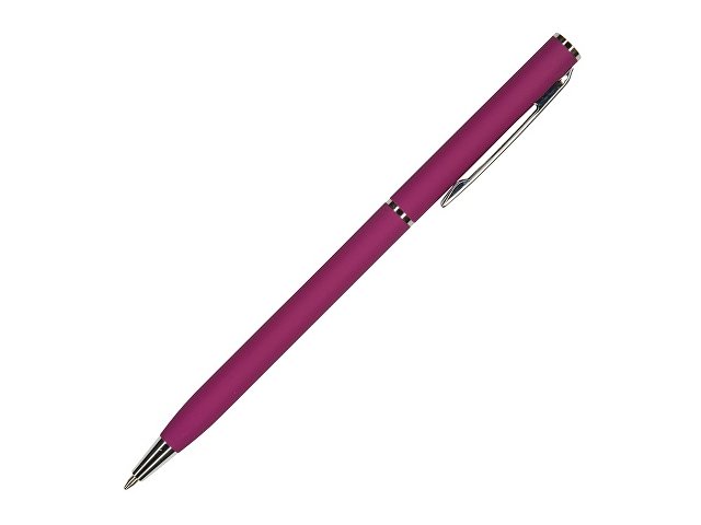 Ручка шариковая автоматическая BrunoVisconti® "PALERMO" цвет корпуса бордовый, soft-touch, 0.7 мм