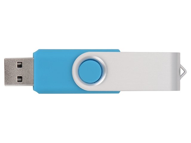 Флеш-карта USB 2.0 16 ГБ «Квебек», голубой