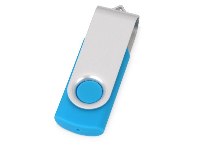 Флеш-карта USB 2.0 16 ГБ «Квебек», голубой
