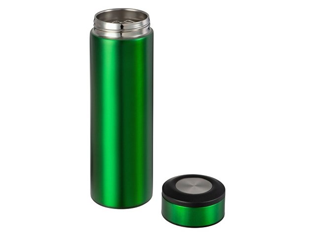 Термос «Confident Metallic» 420мл, зеленый