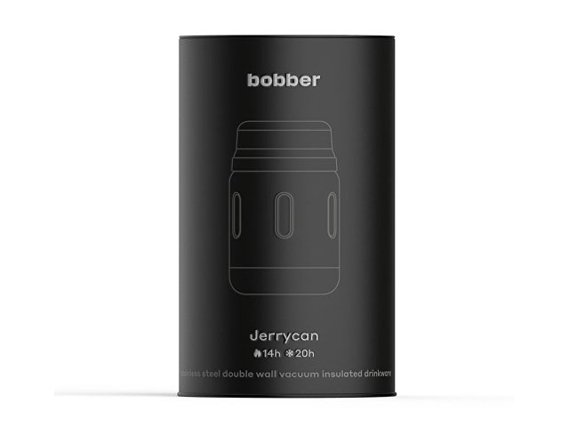 Термос для еды, вакуумный, бытовой, тм "bobber". Объем 0.7 литра. Артикул Jerrycan-700 Matte