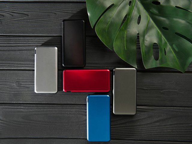 Внешний аккумулятор «Forge» v.2, металл, 10000mah, серый