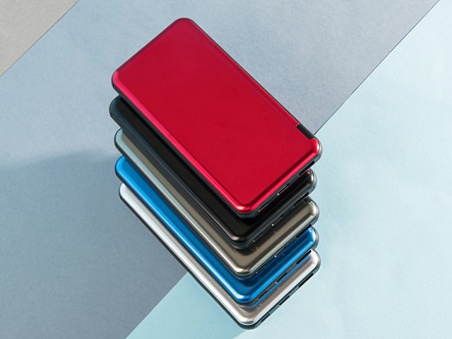 Внешний аккумулятор «Forge» v.2, металл, 10000mah, черный