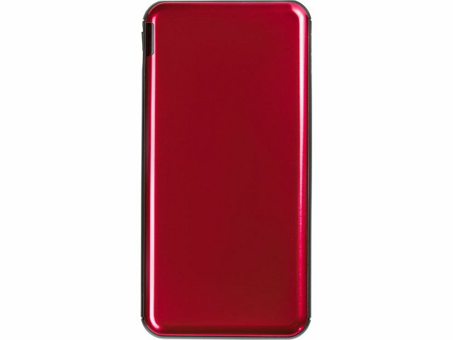 Внешний аккумулятор «Forge» v.2, металл, 10000mah, красный