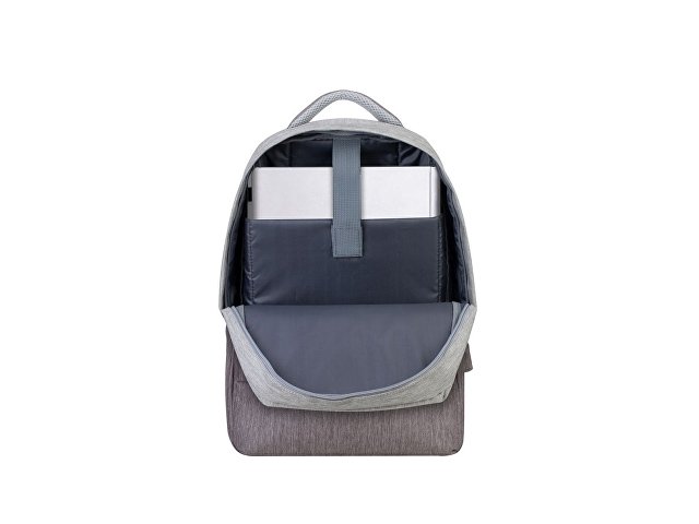 RIVACASE 7562 grey/mocha рюкзак для ноутбука 15.6", серый/кофейный