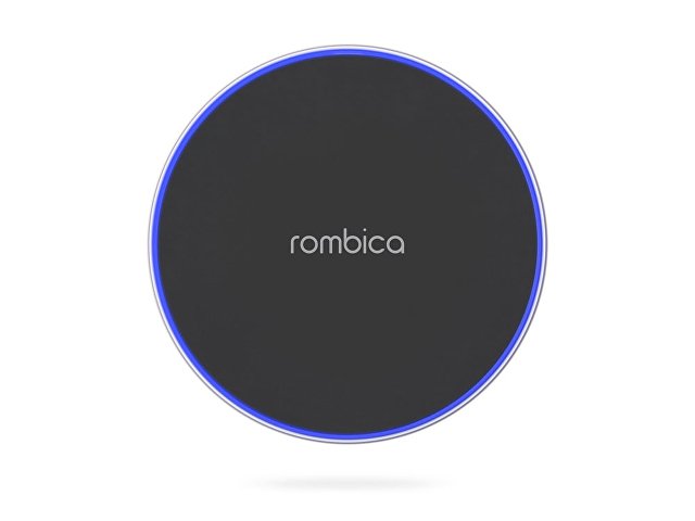 Беспроводное зарядное устройство Rombica  «NEO Core Quick» c быстрой зарядкой, черный (с лого)