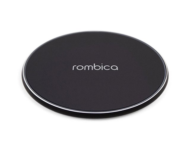 Беспроводное зарядное устройство Rombica  «NEO Core Quick» c быстрой зарядкой, черный (с лого)