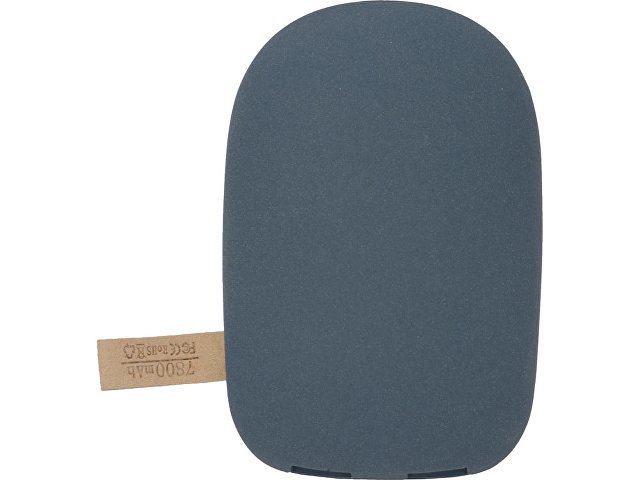 Внешний аккумулятор в форме камня «Stone», 7800 mAh, темно-серый