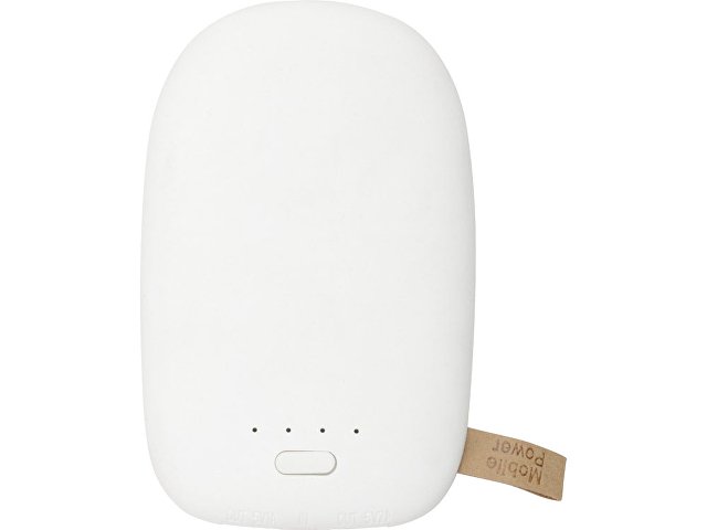 Внешний аккумулятор в форме камня «Stone», 10400 mAh, белый
