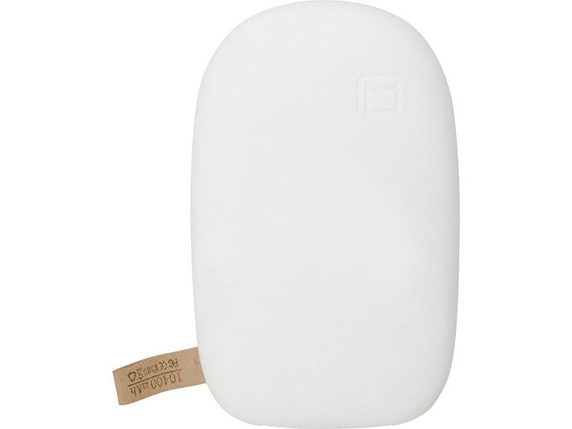 Внешний аккумулятор в форме камня «Stone», 10400 mAh, белый
