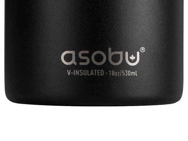 Вакуумная термобутылка «ALPINE FLASK», 530 мл, черный