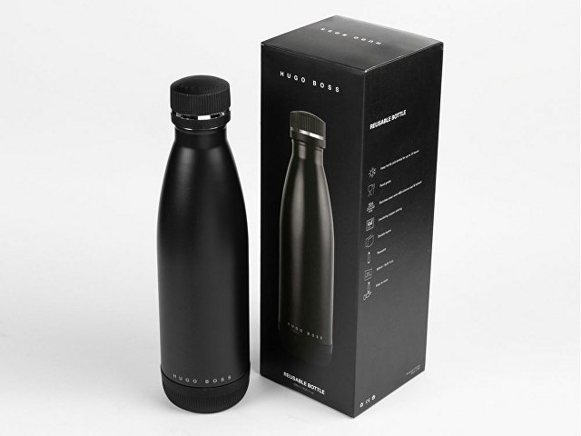 Термобутылка с вакуумной изоляцией Matrix Black, Hugo Boss (Р)