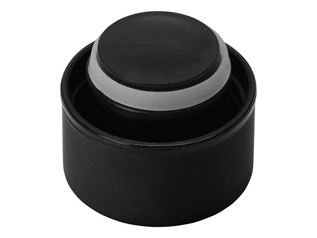 Вакуумная термобутылка "Cask" Waterline, soft touch, 500 мл, черный (Р)