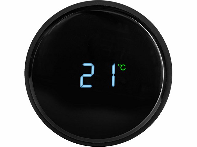 Вакуумный термос «Module X» с индикатором температуры, 500 мл, черный