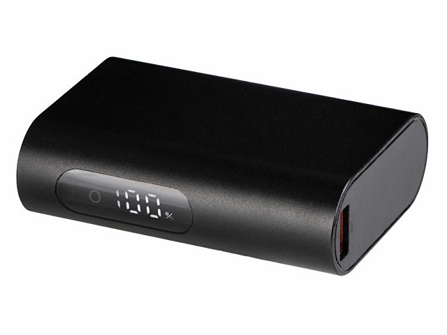 Внешний аккумулятор с QC/PD "Qwik", 10000 mah, черный