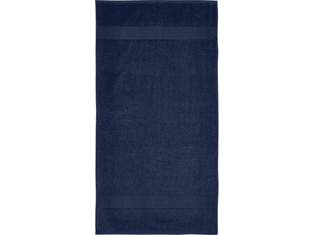 Хлопковое полотенце для ванной Charlotte 50x100 см с плотностью 450 г/м2, темно-синий