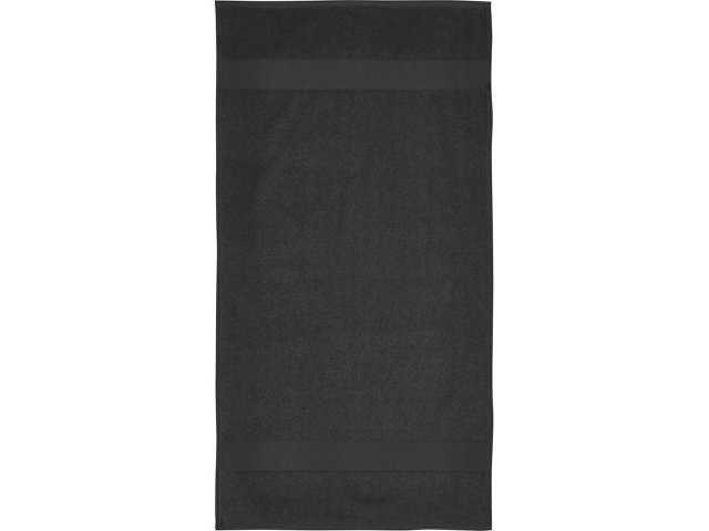 Хлопковое полотенце для ванной Charlotte 50x100 см с плотностью 450 г/м2, антрацит