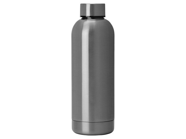 Вакуумная термобутылка "Cask" Waterline, 500 мл, тубус, серебристый глянцевый