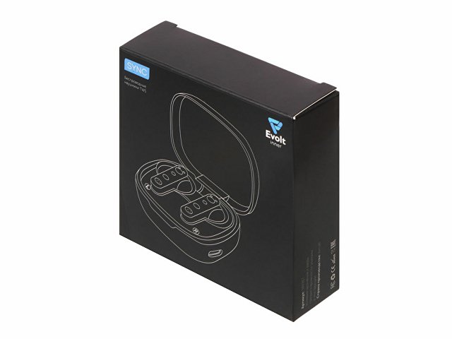 Беспроводные наушники TWS wireless "Sync", черный