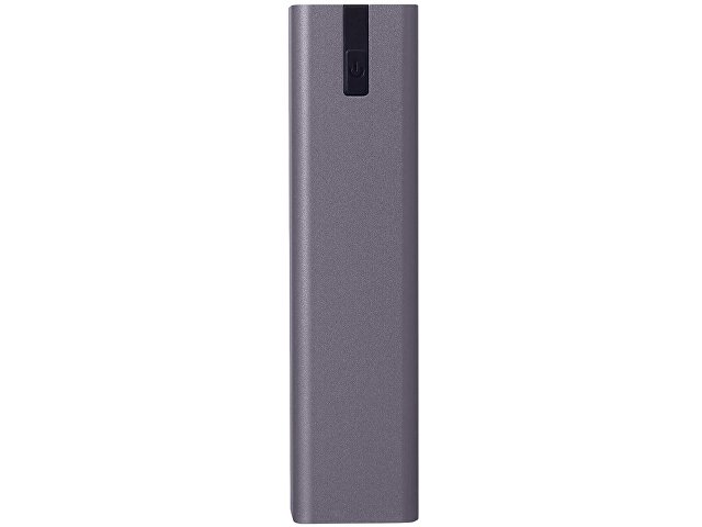 Внешний аккумулятор «Rail», 5000 mAh, темно-серый