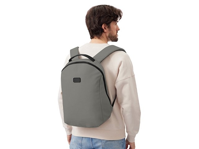 Рюкзак Sofit для ноутбука из экокожи, серый
