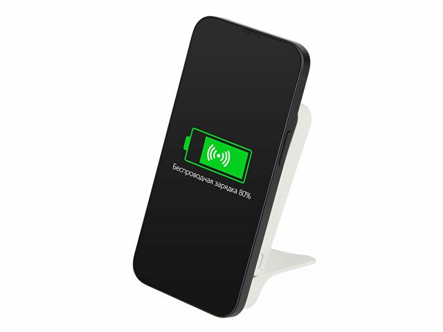 Внешний магнитный аккумулятор "MagnIQ", белый, 5000 mAh