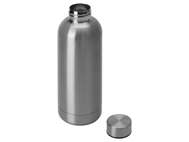 Вакуумная термобутылка "Cask" Waterline, 500 мл, серебристый глянцевый (P)