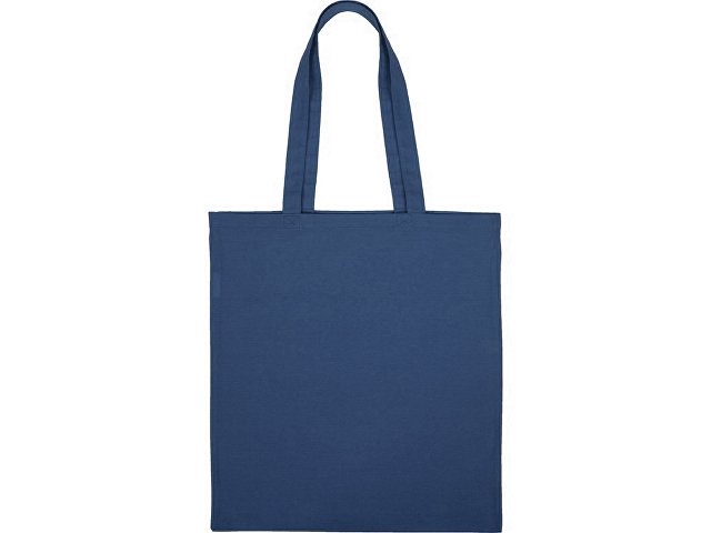 Сумка для шопинга Carryme 140 хлопковая, 140 г/м2, нейви