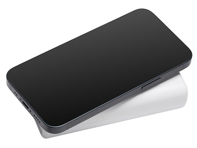Внешний беспроводной аккумулятор 2-в-1 с функцией зарядки Apple Watch, QC/PD «AtomIQ», 10000 мАч, белый
