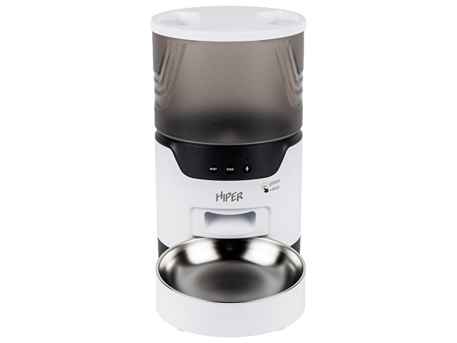 Умная Wi-Fi кормушка «IoT Pet Feeder», 3000 мл, белый/черный