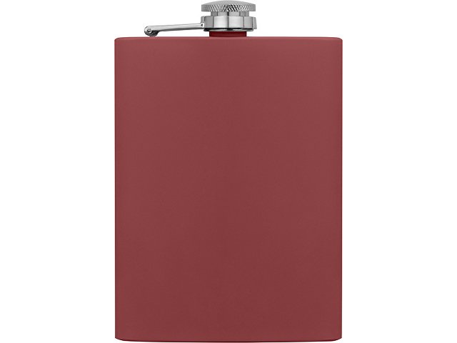 Фляжка 240 мл Remarque soft touch, 304 сталь, бургунди