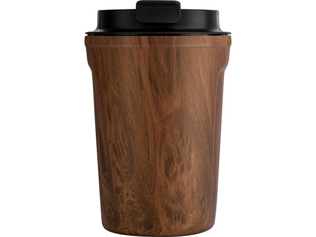 Термокружка CAFe COMPACT, 380 мл, wood