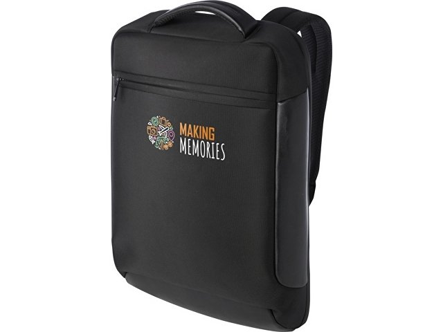 Expedition Pro компактный рюкзак для ноутбука 15,6" из переработанных материалов, 12 л - Черный