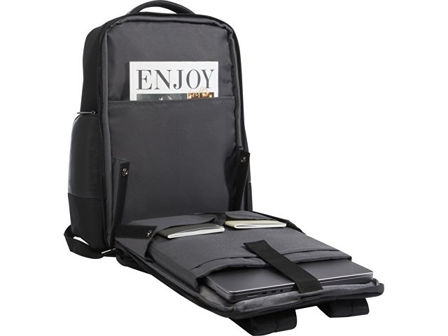 Expedition Pro рюкзак для ноутбука 15,6" из переработанных материалов, 25 л - Черный