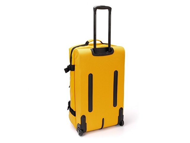Сумка на колесах TORBER РИТМ, желтый, полиэстер 900D с PU покрытием, 70 х 41 х 28,5 см, 81 л
