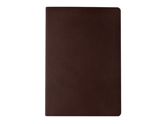 Бизнес тетрадь А5 "Megapolis flex" 60 л. soft touch клетка, коричневый