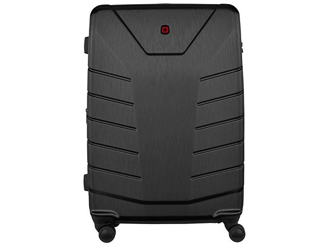 Чемодан WENGER Pegasus, черный, поликарбонат+АБС-пластик, большой, 52х76х30 см, 99 л.