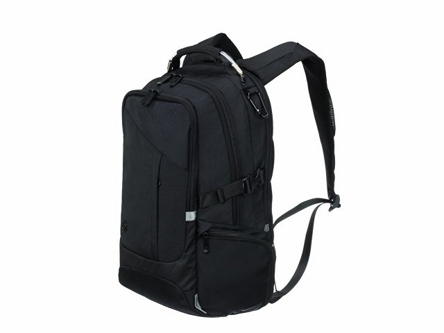 Рюкзак TORBER ДРАЙВ с отделением для ноутбука 15.6", чёрный, полиэстер, 32 х 14 х 52 см, 24л
