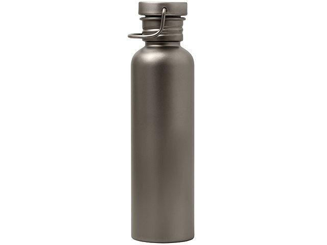 Бутылка для воды из титана "Titan", 750ml, темно-серый