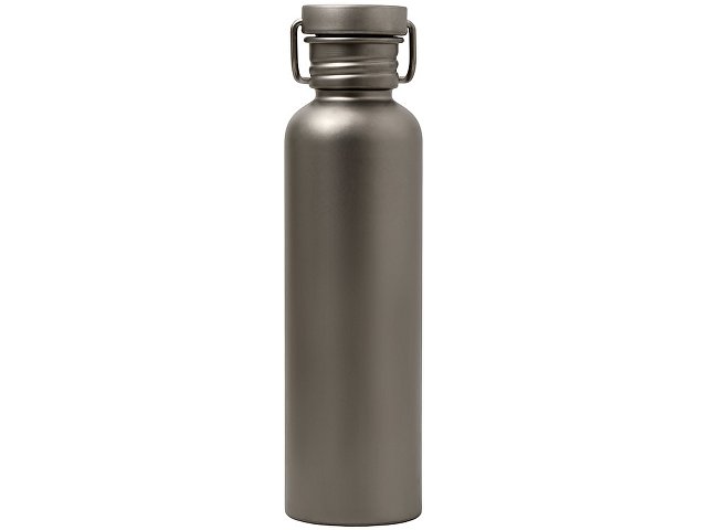 Бутылка для воды из титана "Titan", 750ml, темно-серый