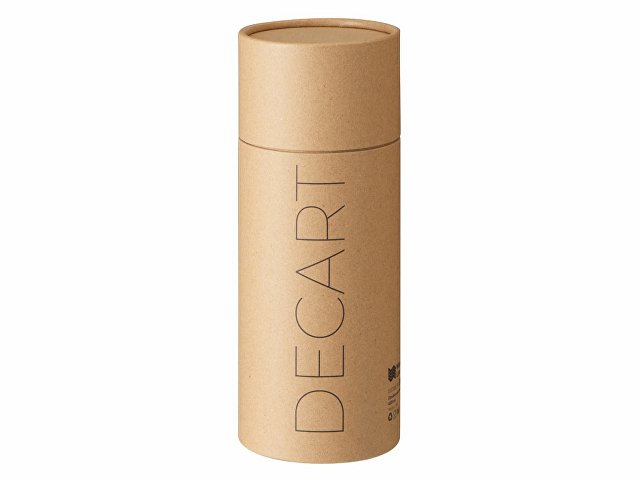 Вакуумная термокружка "Decart", 450 мл, тубус, ярко-синий (Р)