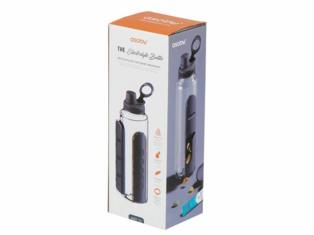 Бутылка для воды «Electrolyte», черный (Р)