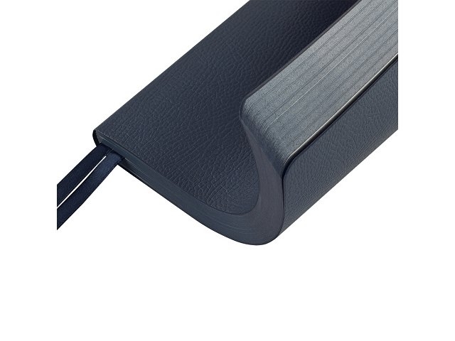 Ежедневник недатированный А5 "Megapolis Nappa Flex", темно-синий navy